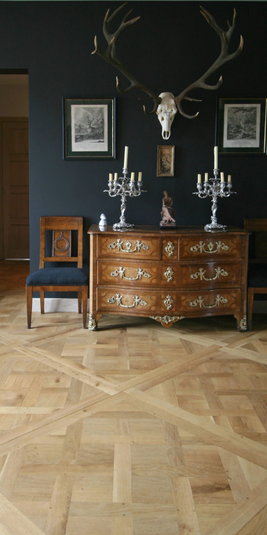 Parquet Versailles contemporain